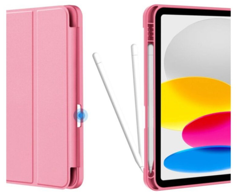 Pouzdro na iPad 11 (2025) / iPad 10.9 (2022) - Tech-Protect, SmartCase Pen Magenta