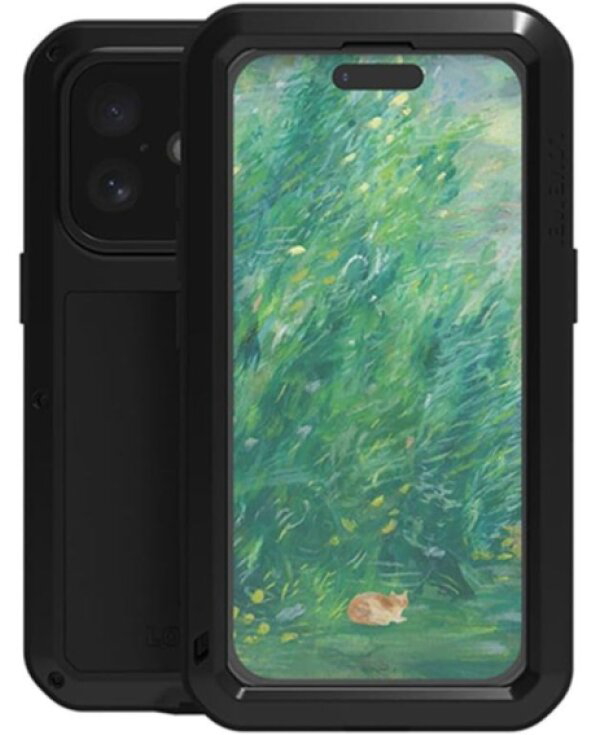 Ochranný kryt na iPhone 16 - LOVE MEI, Powerful Black