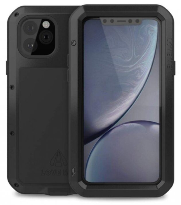 Ochranný kryt na iPhone 11 Pro - LOVE MEI, Powerful Black