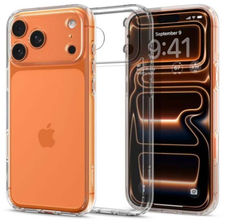 Ochranný kryt na iPhone 17 Pro MAX - Spigen, Ultra Hybrid Crystal Clear