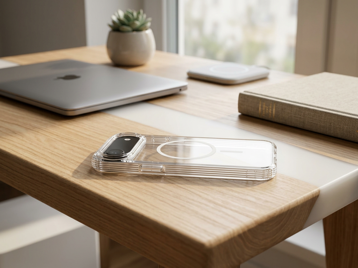 Ochranný kryt na iPhone Air - Mercury, JelHard MagSafe White