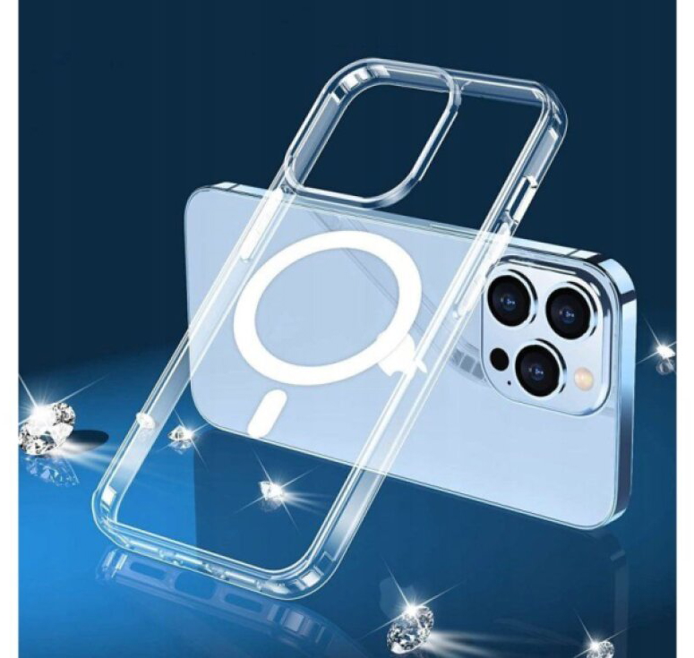 Ochranný kryt pro iPhone 14 Pro - Tech-Protect, FlexAir Hybrid MagSafe Clear