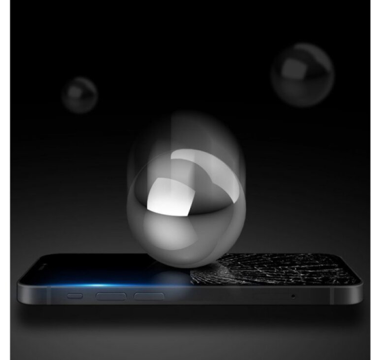 Ochranné tvrzené sklo pro iPhone 13 mini - DuxDucis, Full Glass Black