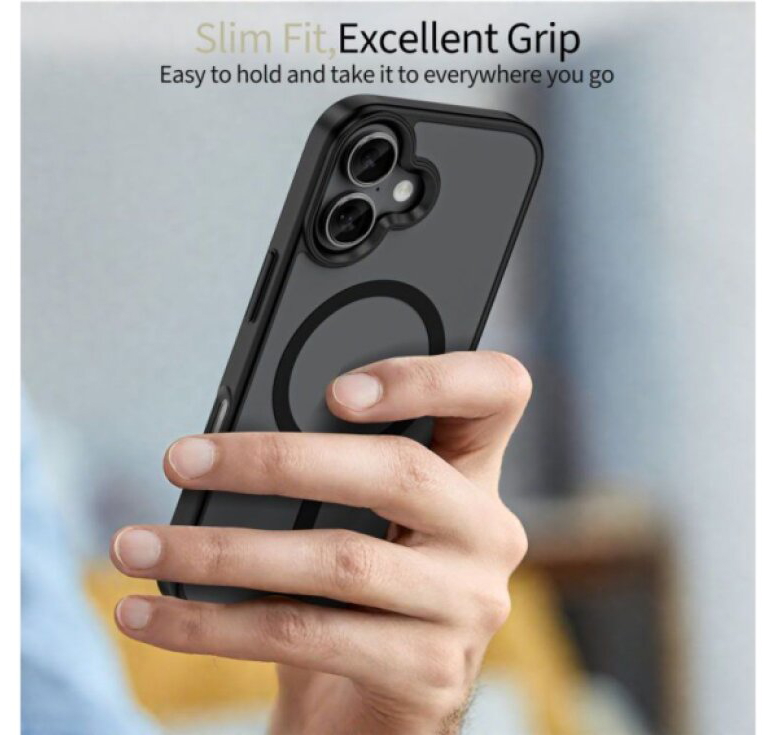 Ochranný kryt na iPhone 17 - Tech-Protect, Magmat MagSafe Matte Black