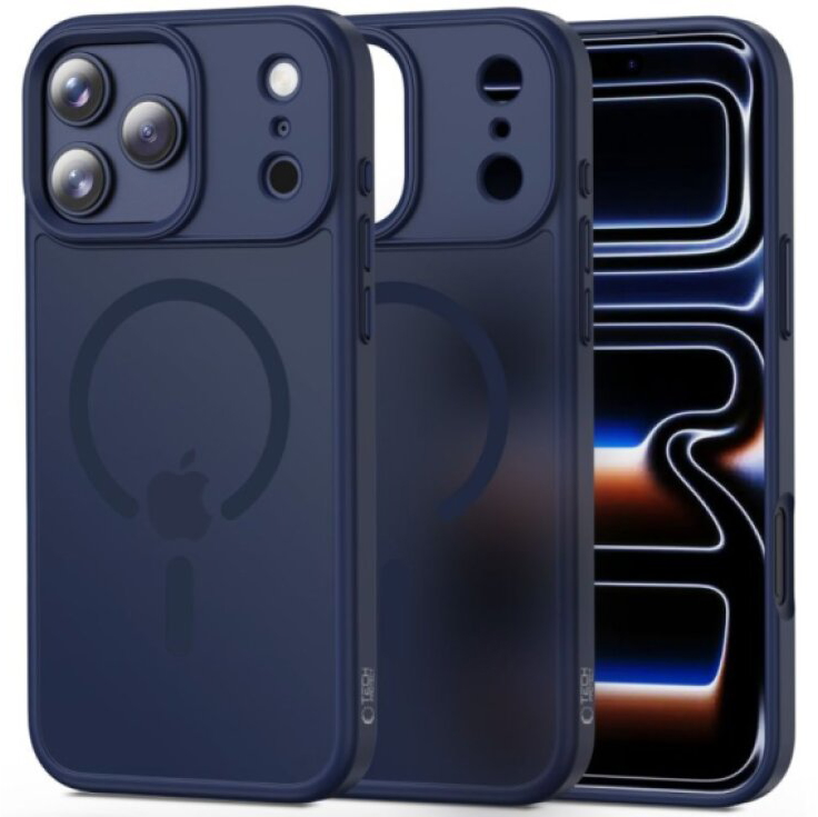 Ochranný kryt na iPhone 17 Pro - Tech-Protect, Magmat MagSafe Matte Blue