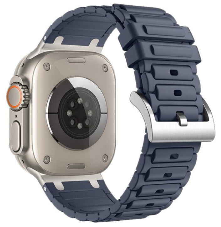 Řemínek pro Apple Watch 44mm / 45mm / 46mm / 49mm - Hoco, WA35 Emir Grayish Blue