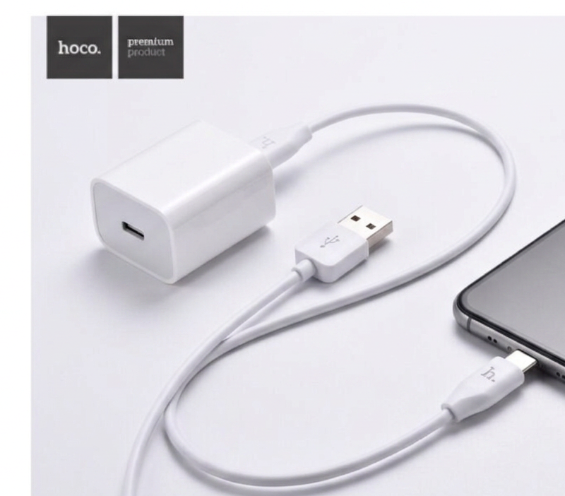 Kabel USB-C TYPE-C - Hoco, X1 White 100cm
