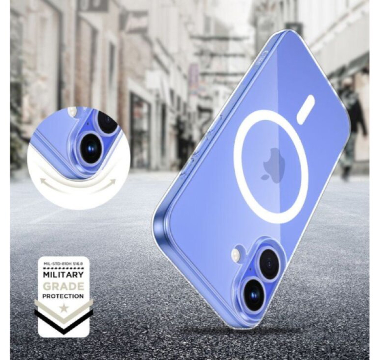 Ochranný kryt na iPhone 16 - Tech-Protect, FlexAir MagSafe Clear