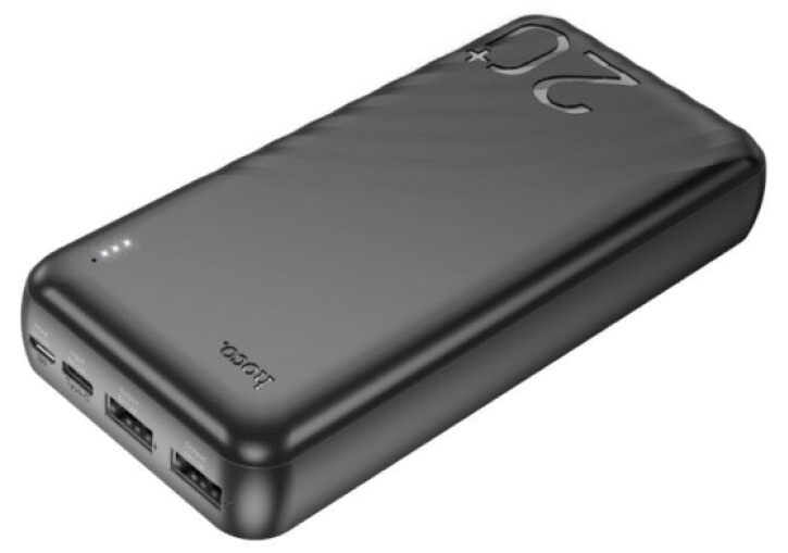 Externí baterie / powerbanka - Hoco, J123A Element 20000mAh Black
