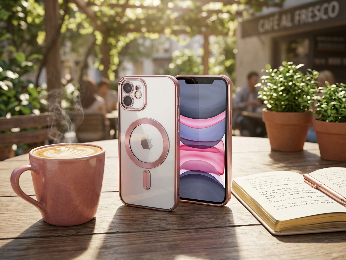 Ochranný kryt na iPhone 11 - Tech-Protect, Magshine MagSafe Rose