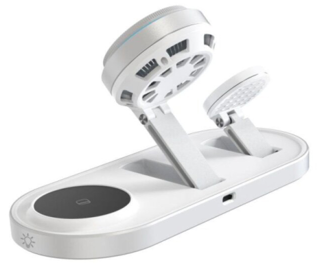 Bezdrátová rychlá nabíječka 3in1 - Tech-Protect, A51 QI2.2 25W MagSafe Wireless Charger White