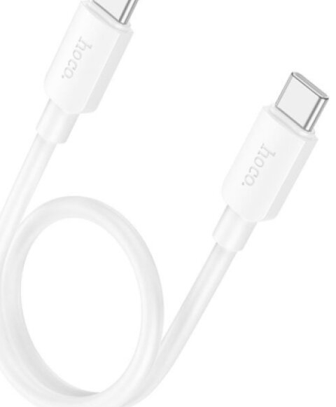 Kabel USB-C na USB-C - Hoco, X96 Hyper 60W 25cm White