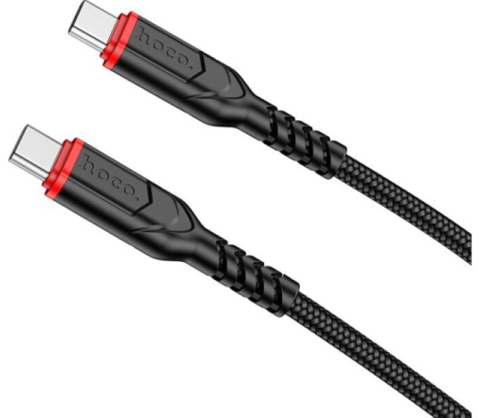 Kabel USB-C na USB-C - Hoco, X59 Victory 60W 300cm Black