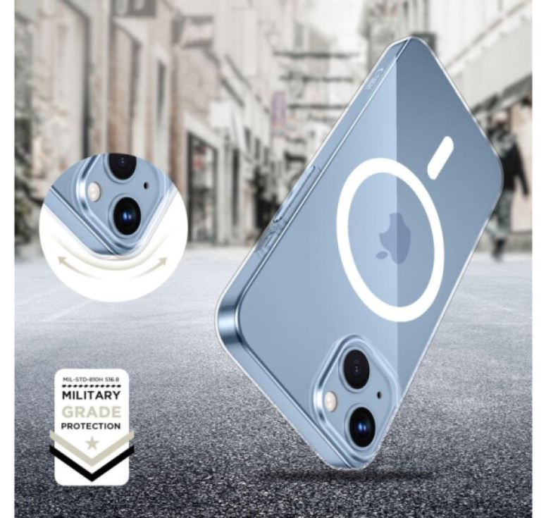 Ochranný kryt na iPhone 13 / 14 - Tech-Protect, FlexAir MagSafe Clear