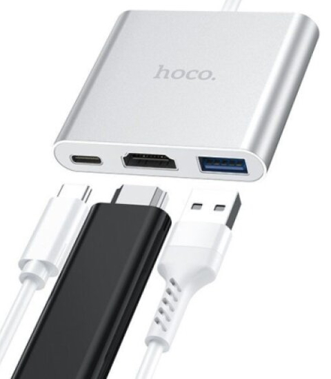 Redukce / adaptér USB-C - Hoco, HB14 EasyUse