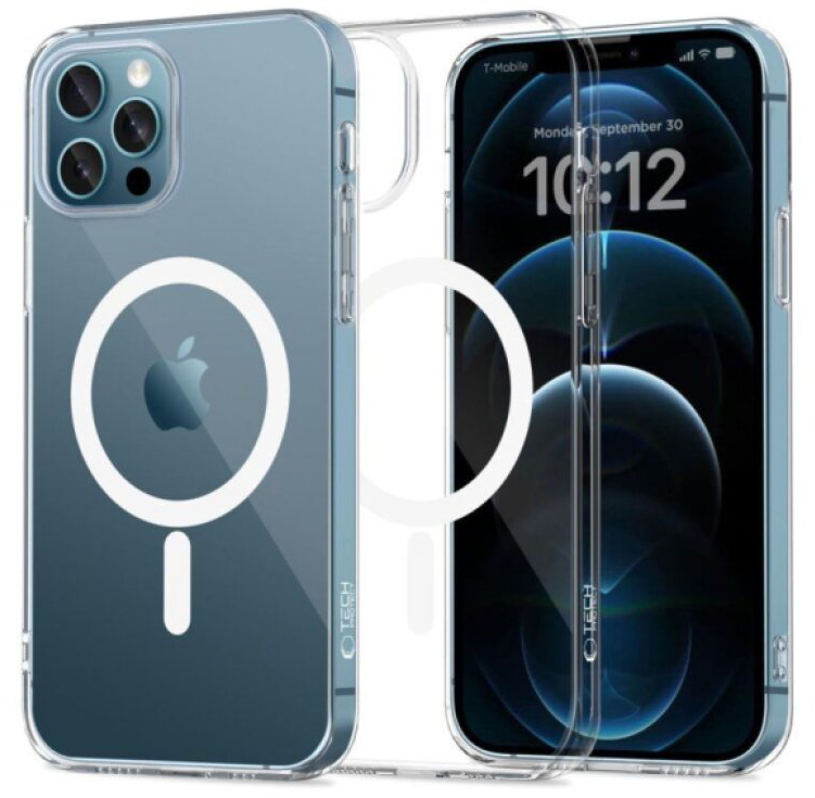 Ochranný kryt na iPhone 12 / 12 Pro - Tech-Protect, FlexAir MagSafe Clear