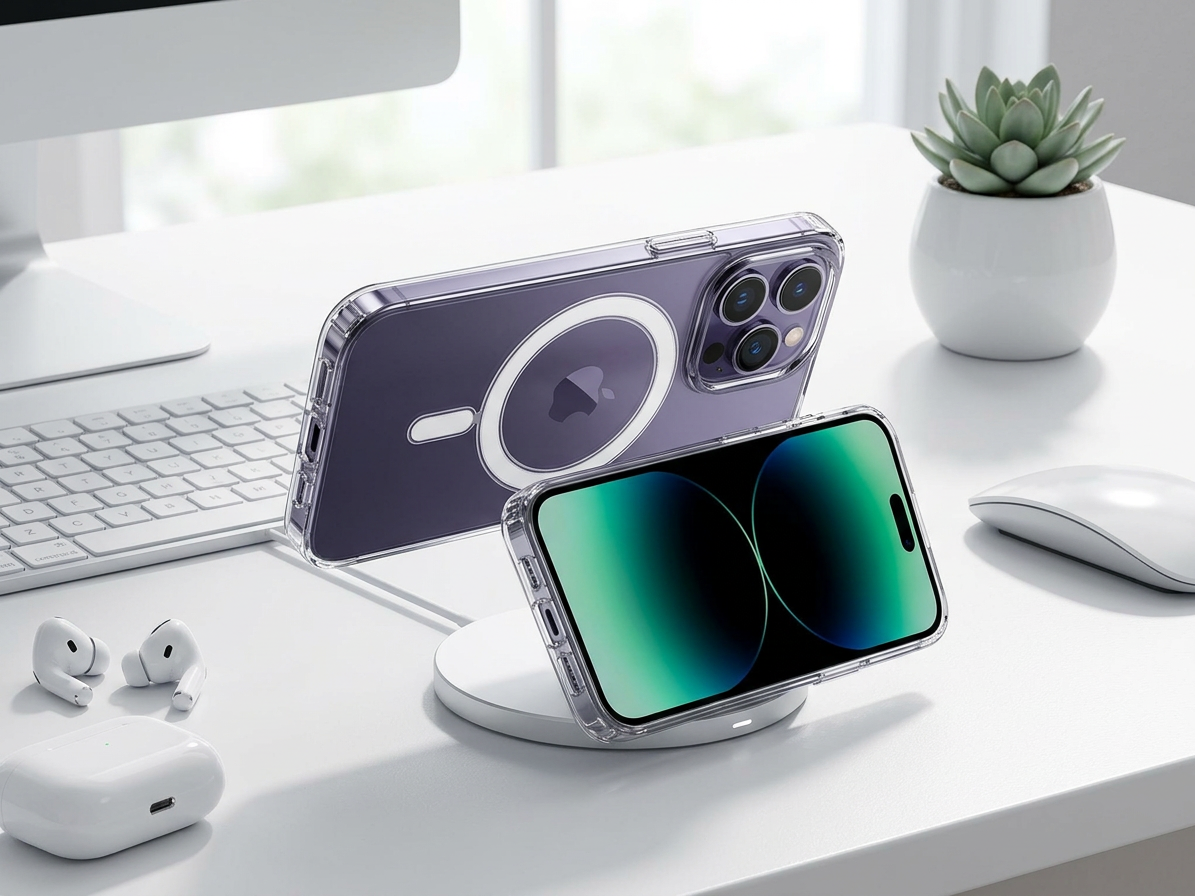 Ochranný kryt na iPhone 13 mini - Mercury, JelHard MagSafe Transparent