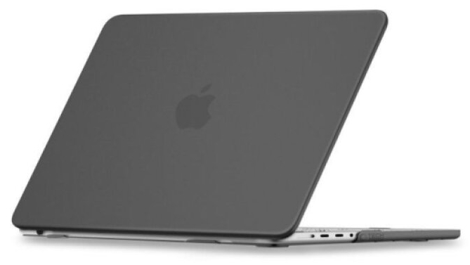 Polykarbonátové pouzdro na MacBook Pro 14 (2021-2026) - Tech-Protect, SoftShell Matte Black