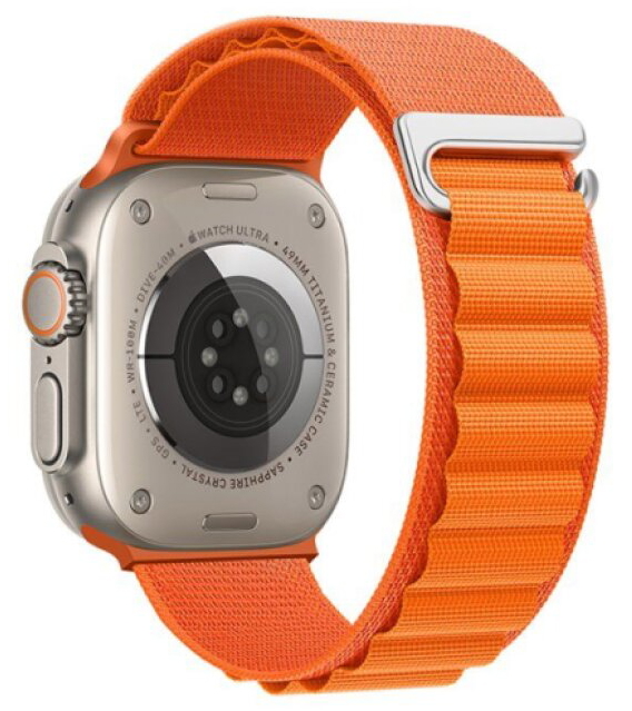 Řemínek pro Apple Watch 44mm / 45mm / 46mm / 49mm - Hoco, WA20 Climbing Orange