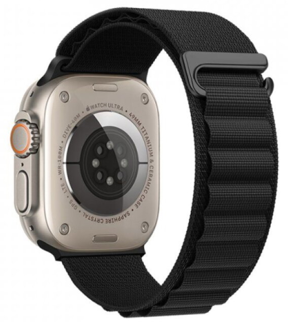 Řemínek pro Apple Watch 44mm / 45mm / 46mm / 49mm - Hoco, WA20 Climbing Black