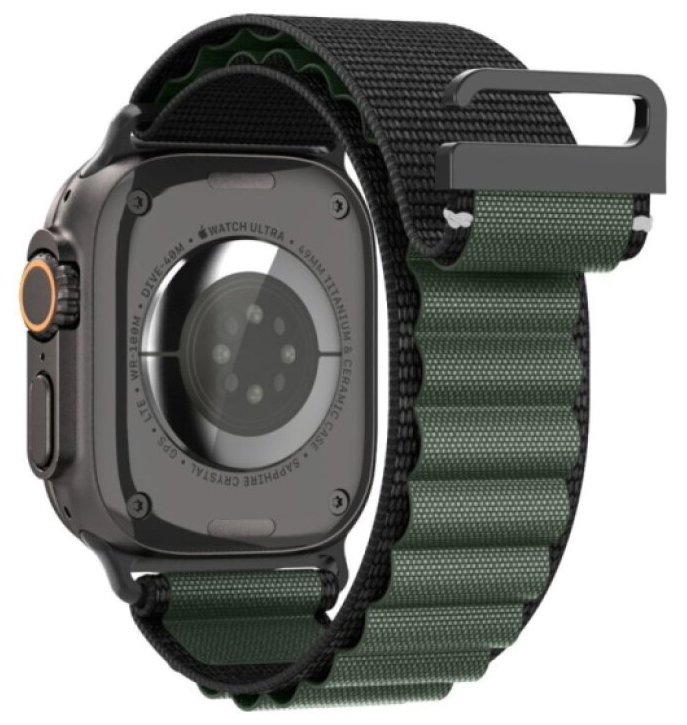 Řemínek na Apple Watch 44mm / 45mm / 46mm / 49mm - Spigen, WBF1 Green