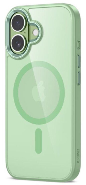 Ochranný kryt na iPhone 17 - Tech-Protect, Magmat MagSafe Sage/Clear