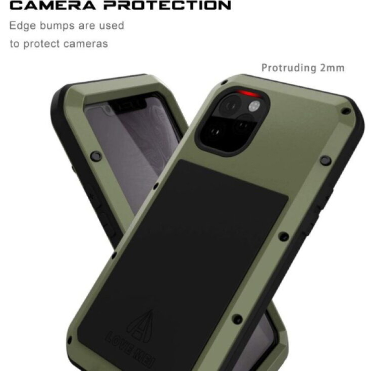 Ochranný kryt na iPhone 11 Pro - LOVE MEI, Powerful Green