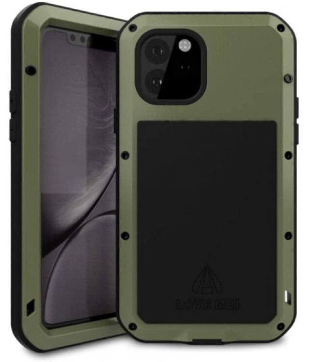 Ochranný kryt na iPhone 11 Pro - LOVE MEI, Powerful Green
