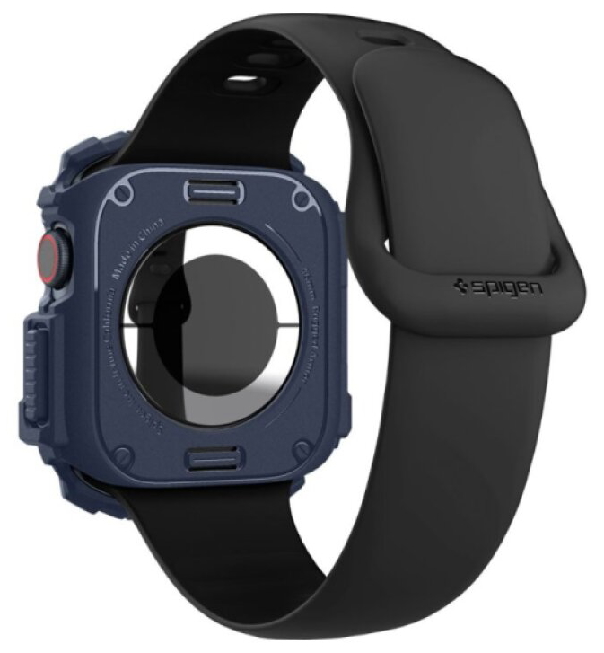 Pouzdro / kryt pro Apple Watch 46mm - Spigen, Rugged Armor Blue