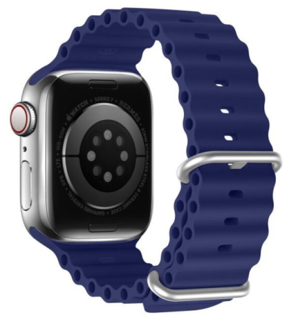 Řemínek pro Apple Watch 44mm / 45mm / 46mm / 49mm - DuxDucis, OceanWave Blue