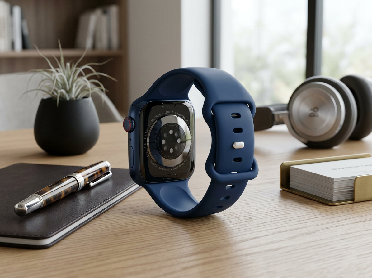 Řemínek pro Apple Watch 44mm / 45mm / 46mm / 49mm - Hoco, WA15 Flexible Midnight Blue