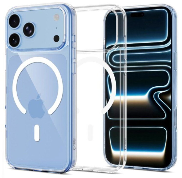 Ochranný kryt na iPhone 17 Pro MAX / 18 Pro MAX - Tech-Protect, Flexair Hybrid MagSafe Clear