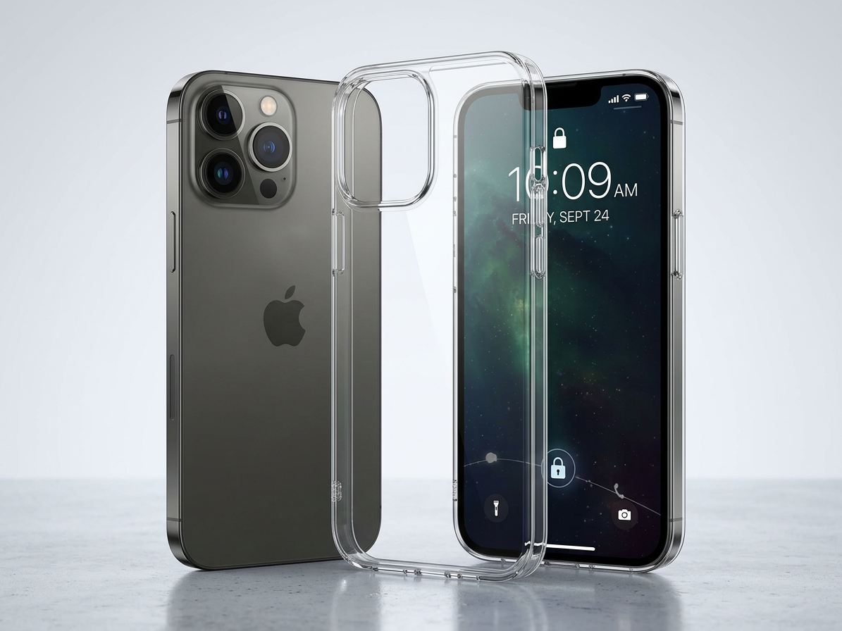 Ochranný kryt pro iPhone 13 Pro - Mercury, Jelly Transparent