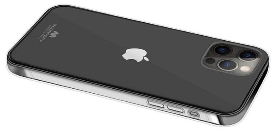 Ochranný kryt pro iPhone 12 Pro MAX - Mercury, Jelly Transparent