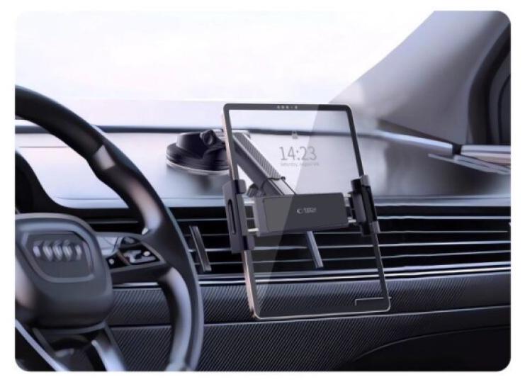 Držák tabletu do auta s přísavkou - Tech-Protect, V4 Windshield & Dashboard
