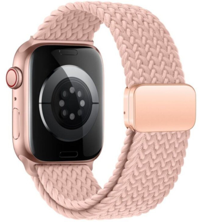 Řemínek pro Apple Watch 44mm / 45mm / 46mm / 49mm - Tech-Protect, Nylonmag Rose
