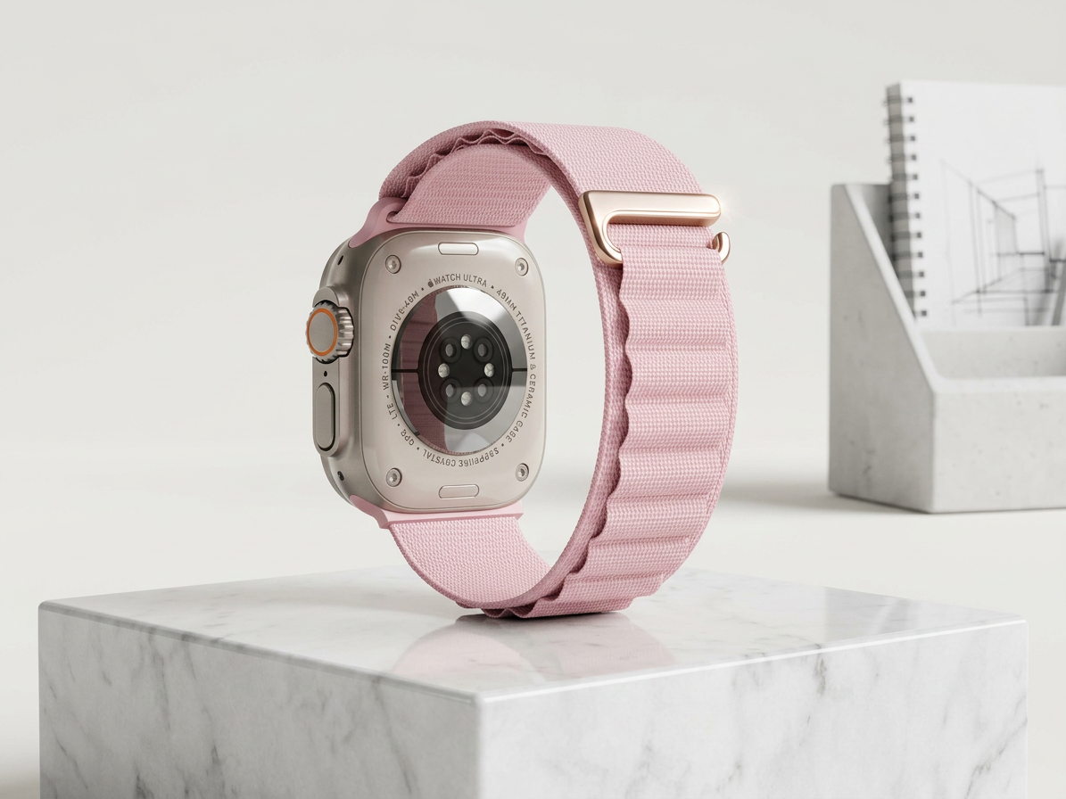 Řemínek pro Apple Watch 44mm / 45mm / 46mm / 49mm - Hoco, WA20 Climbing Cream Sand