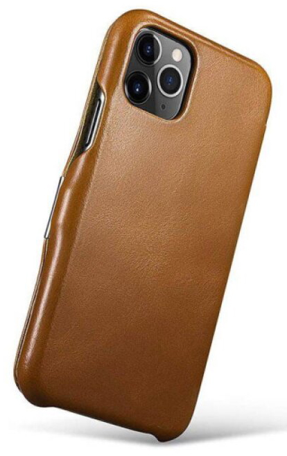 Knížkové pouzdro pro iPhone 11 Pro - iCarer, Vintage Khaki
