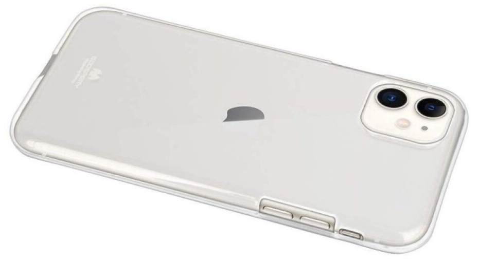 Ochranný kryt pro iPhone 11 - Mercury, Jelly Transparent