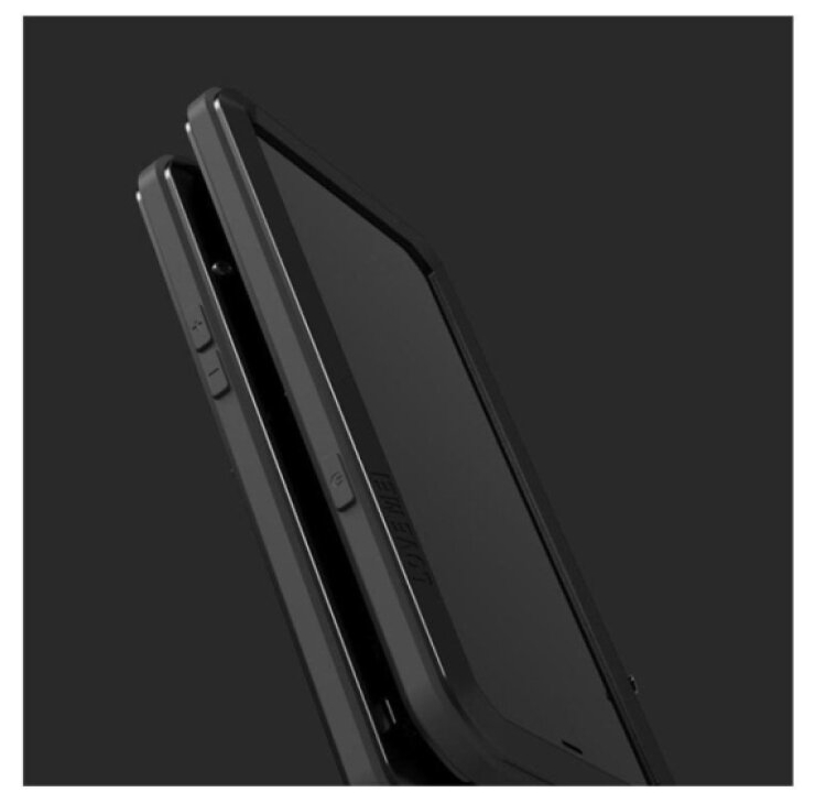 Ochranný kryt pro iPhone 13 Pro MAX - LOVE MEI, Powerful Black