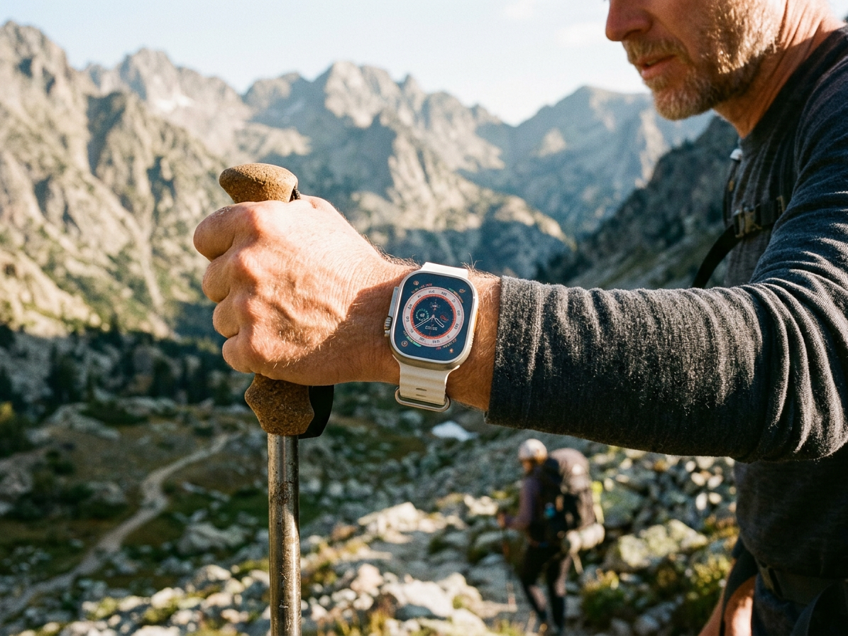 Řemínek pro Apple Watch 44mm / 45mm / 46mm / 49mm - Tech-Protect, Iconband Line Starlight