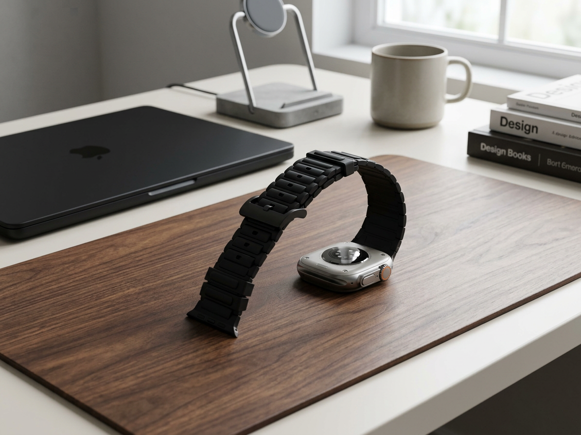 Řemínek pro Apple Watch 38mm / 40mm / 41mm / 42mm - Hoco, WA35 Emir Black