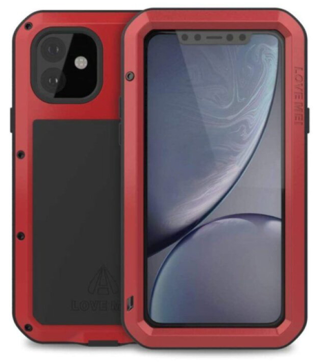 Ochranný kryt na iPhone 11 - LOVE MEI, Powerful Red