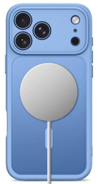Ochranný kryt na iPhone 17 Pro MAX / 18 Pro MAX - Tech-Protect, Basicmag MagSafe Light Blue