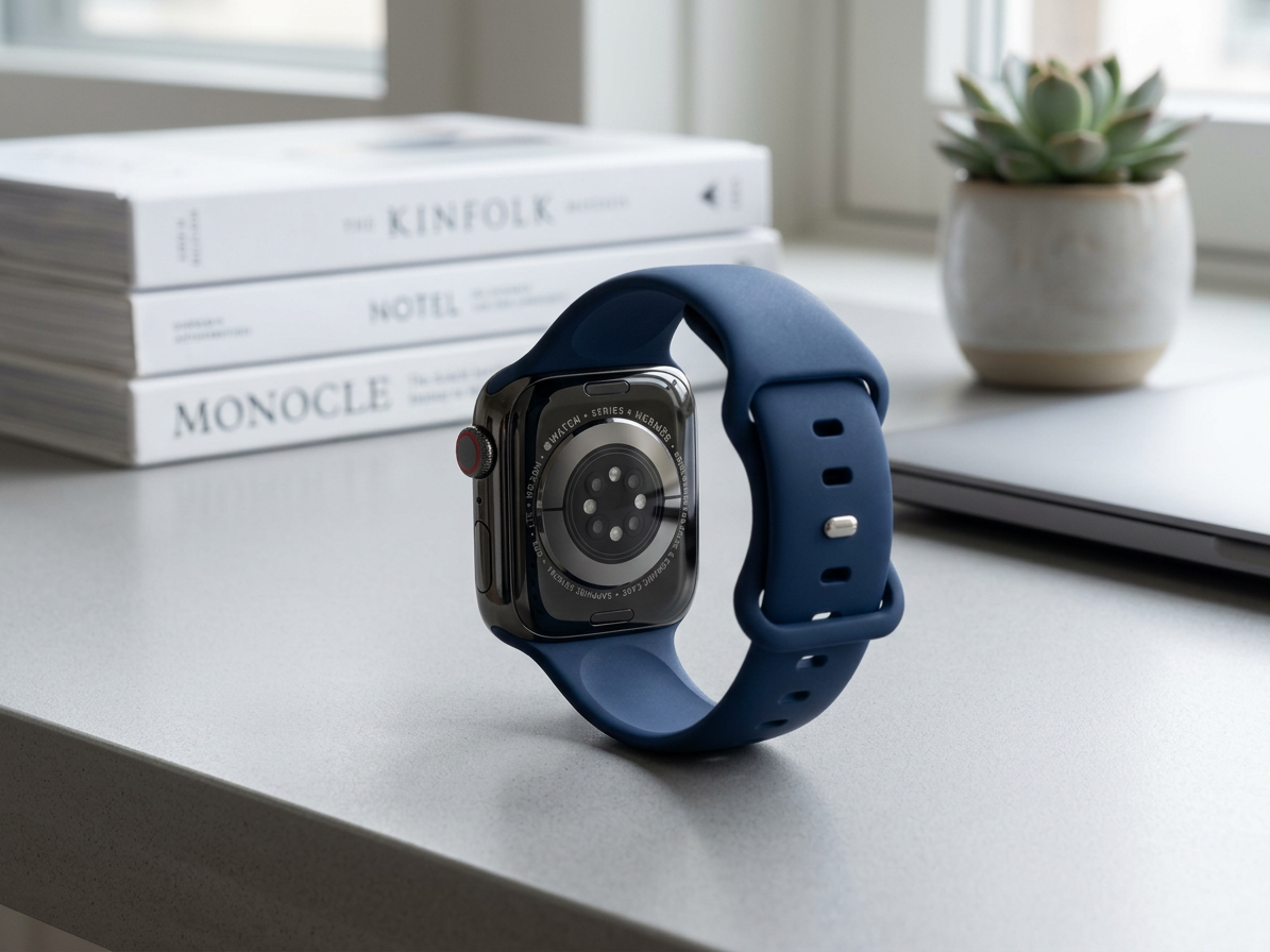 Řemínek pro Apple Watch 38mm / 40mm / 41mm / 42mm - Hoco, WA15 Flexible Midnight Blue