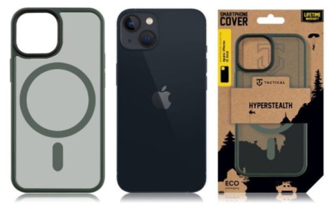 Ochranný kryt pro iPhone 13 mini - Tactical, MagForce Hyperstealth Forest Green