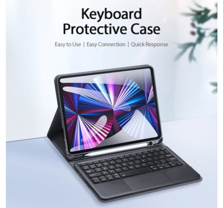 Klávesnice pro iPad Air 11 (2024-2026) / iPad Pro 11 (2022/2021) / iPad Air (2020/2022) - DuxDucis, TK Keyboard Black