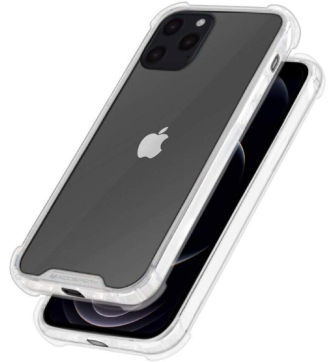 Ochranný kryt pro iPhone 12 Pro MAX - Mercury, SuperProtect Transparent