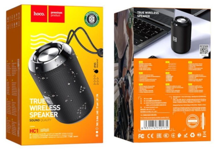 Bluetooth reproduktor - Hoco, HC1 TrendySound Black