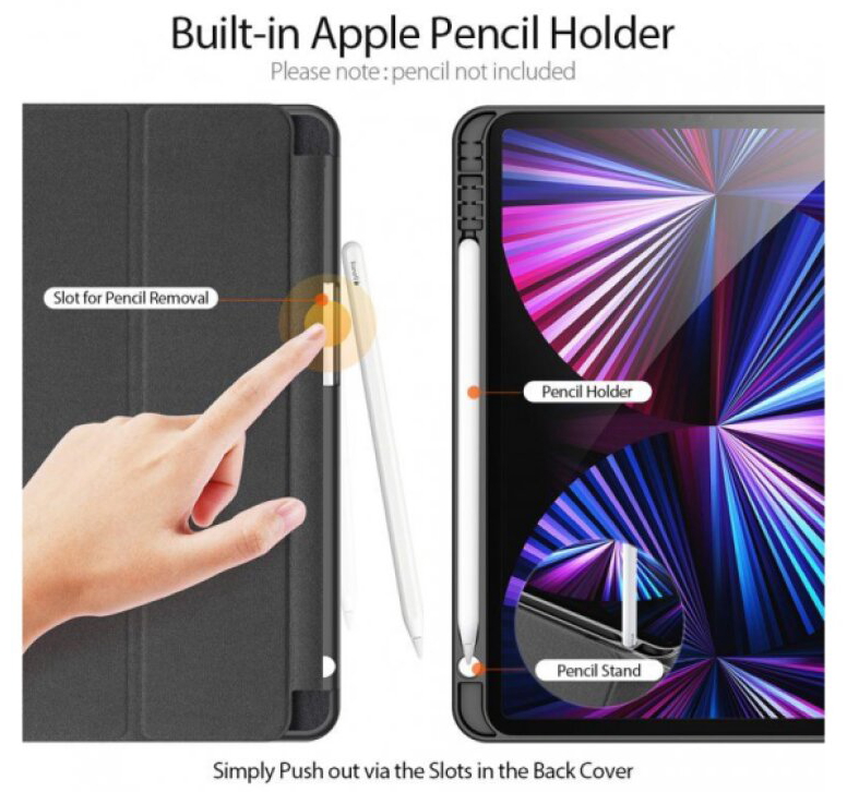 Pouzdro pro iPad Pro 11 (2022/2021) - DuxDucis, Domo Black